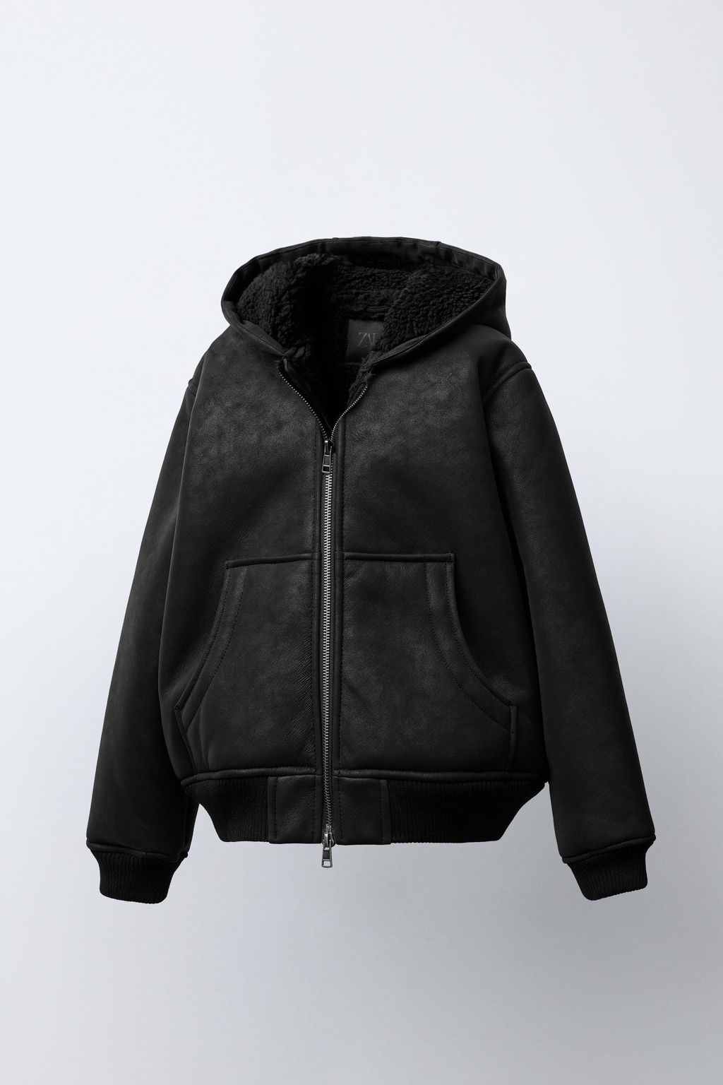 DOUBLE-FACED HOODED JACKET - Zara фото 2