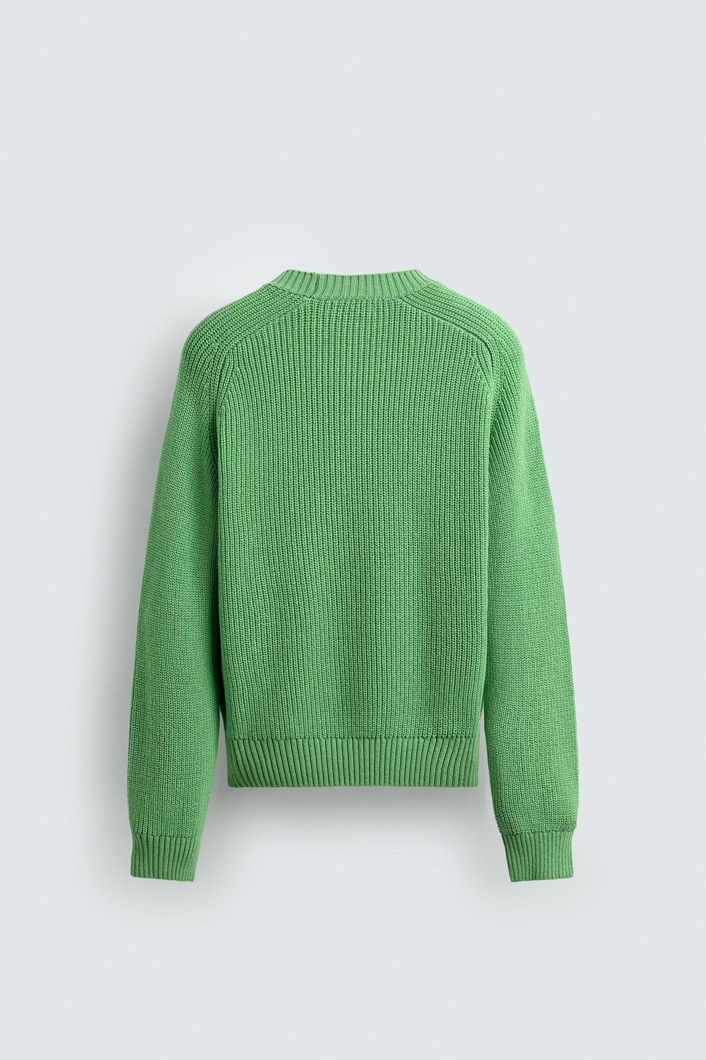 COTTON-CASHMERE TEXTURED SWEATER - Zara фото 8