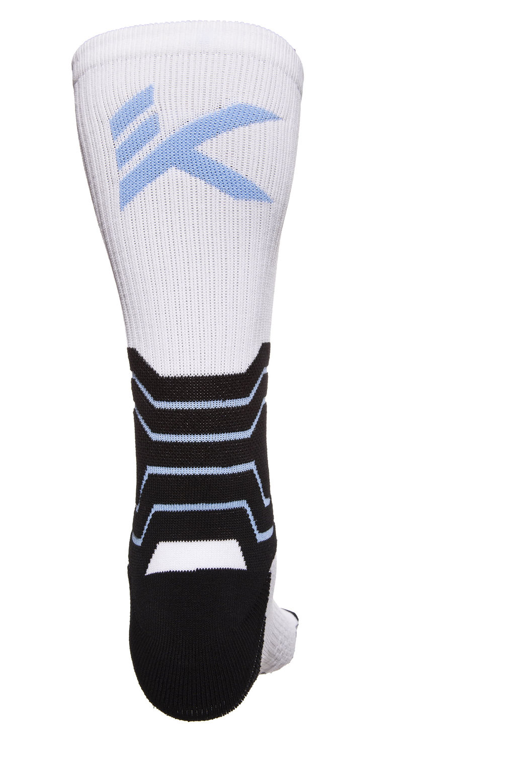 Носки длинные Белый, синий