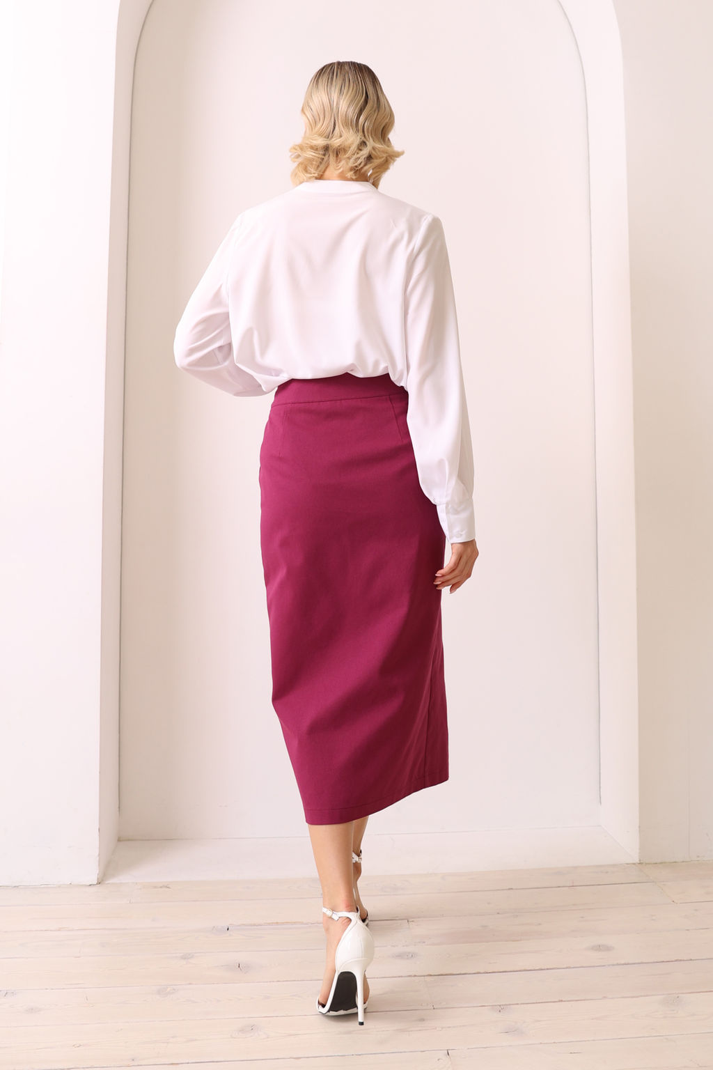 Юбка на запах из джинсы - Looklikecat фото 4