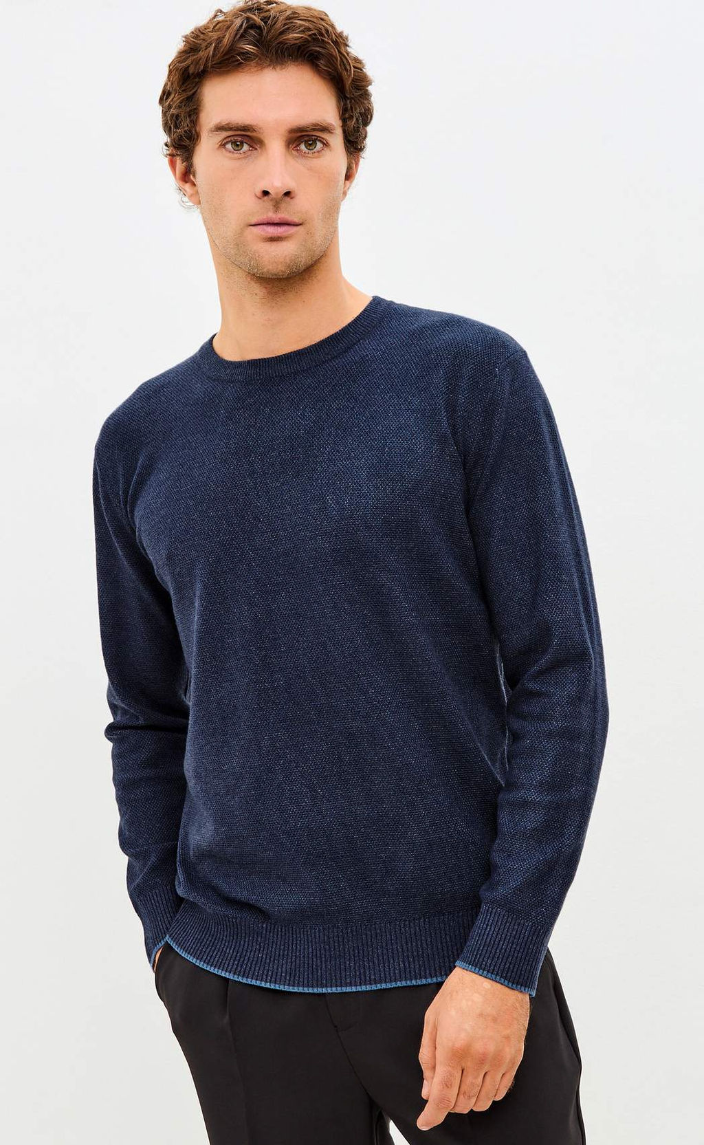 Джемпер F521-1566 d.blue - Fine joyce фото 9