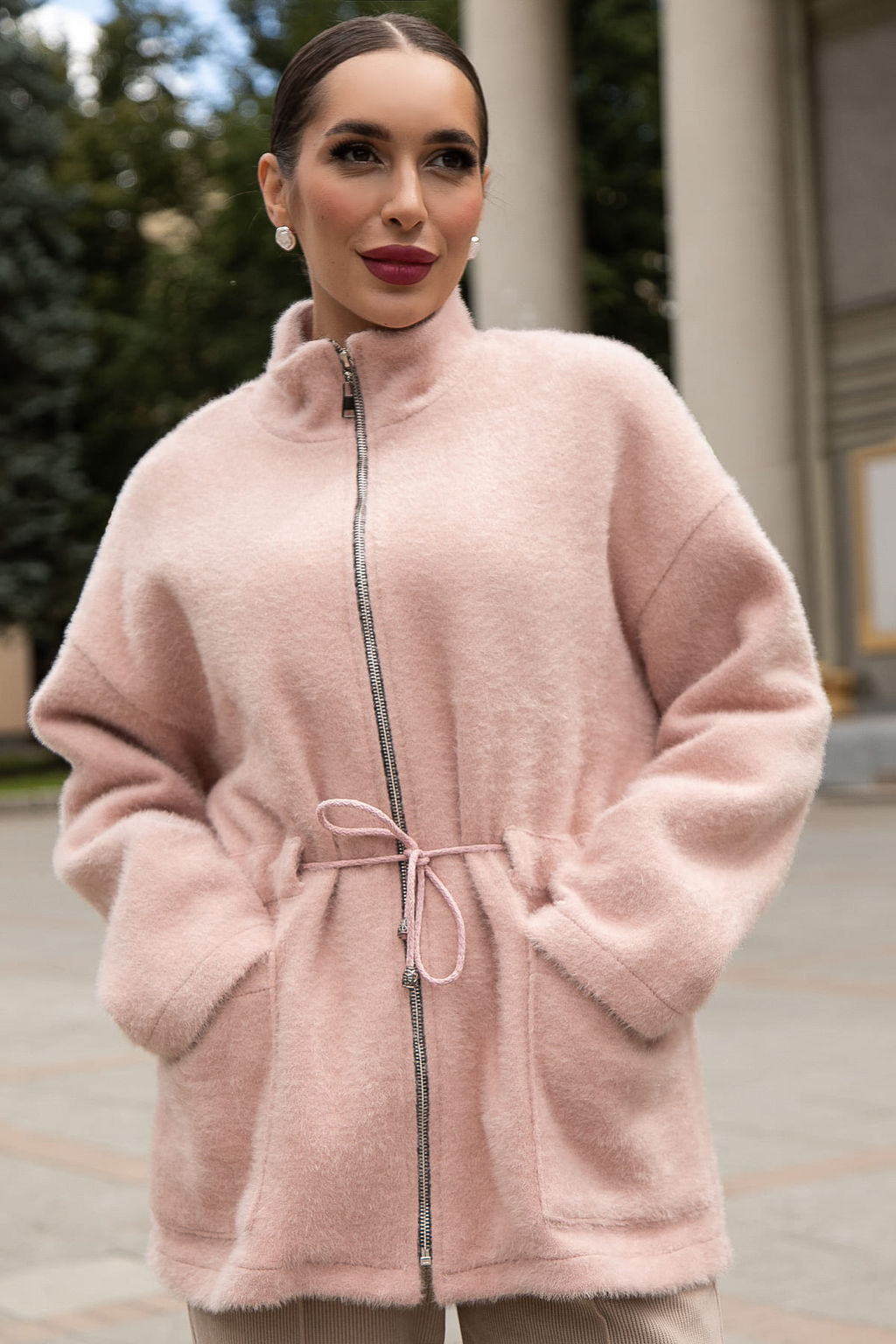 Пальто Альпака (искусственный мех) - Lt collection фото 10