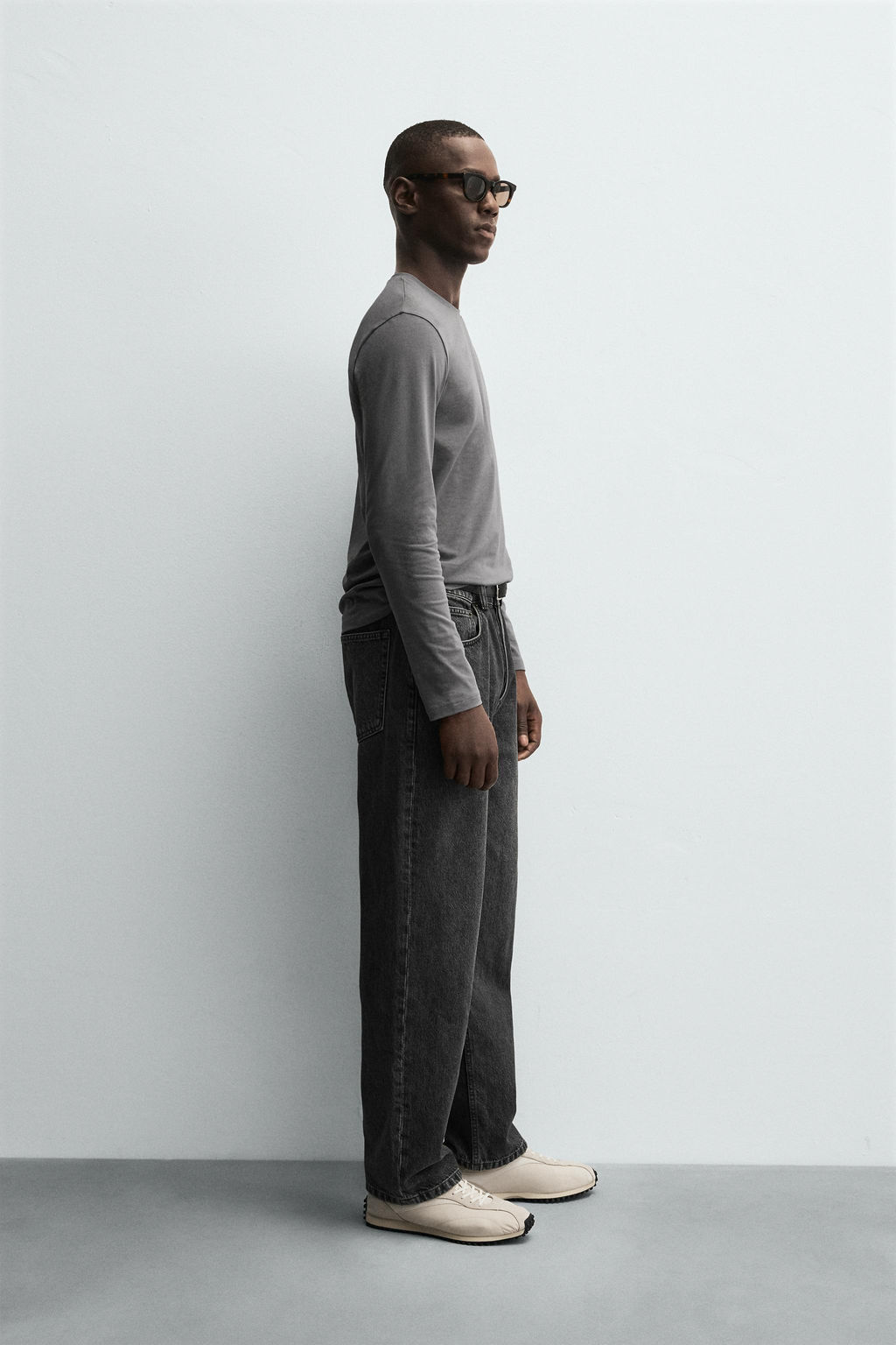 BASIC SLIM FIT T-SHIRT - Zara фото 11