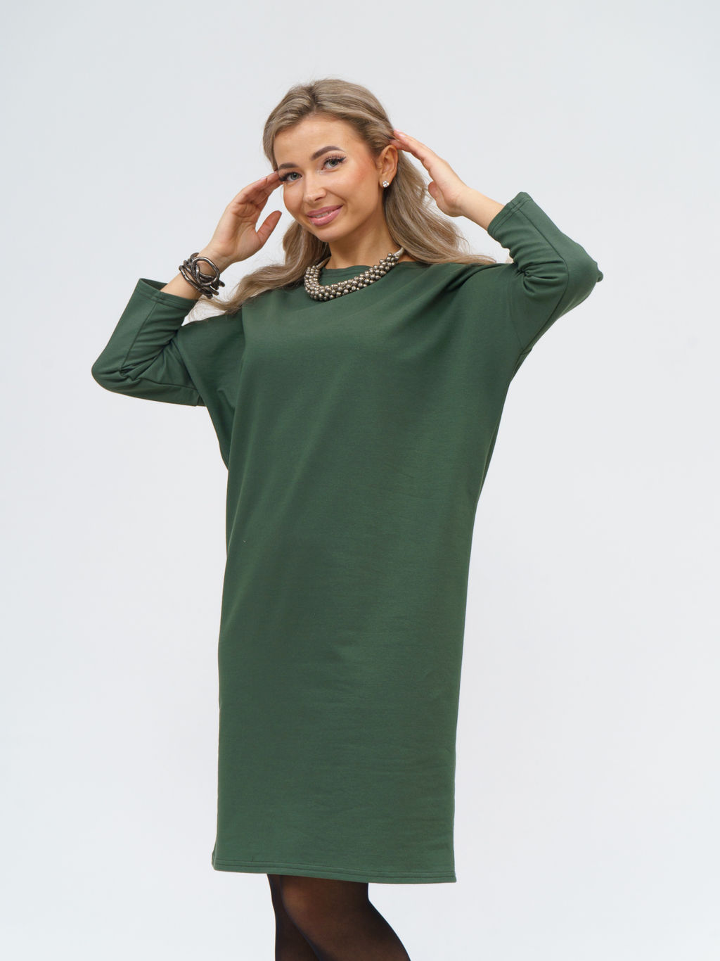 890 Платье "Хаки"