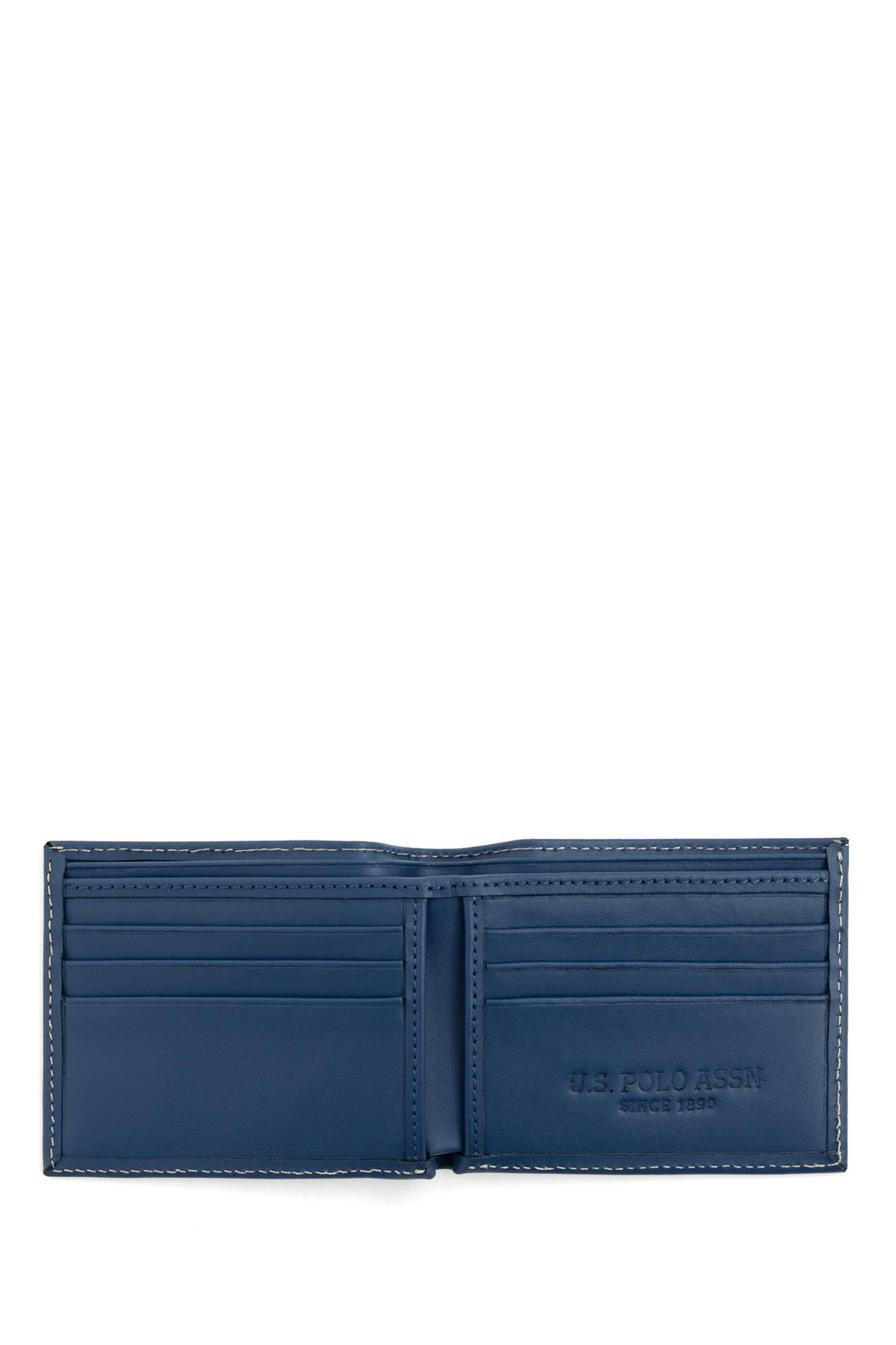 Мужской кобальтовый синий кошелек - U.s. polo assn фото 4