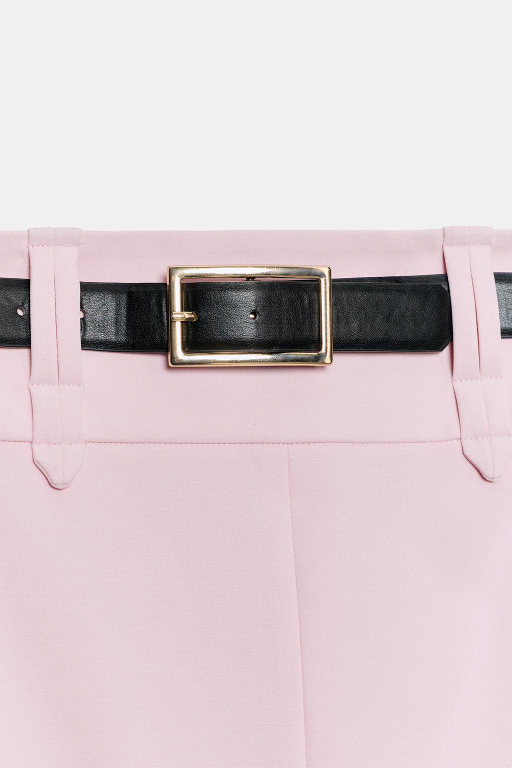 FALDA MIDI TUBO CINTUR?N / Rosa - Zara фото 6