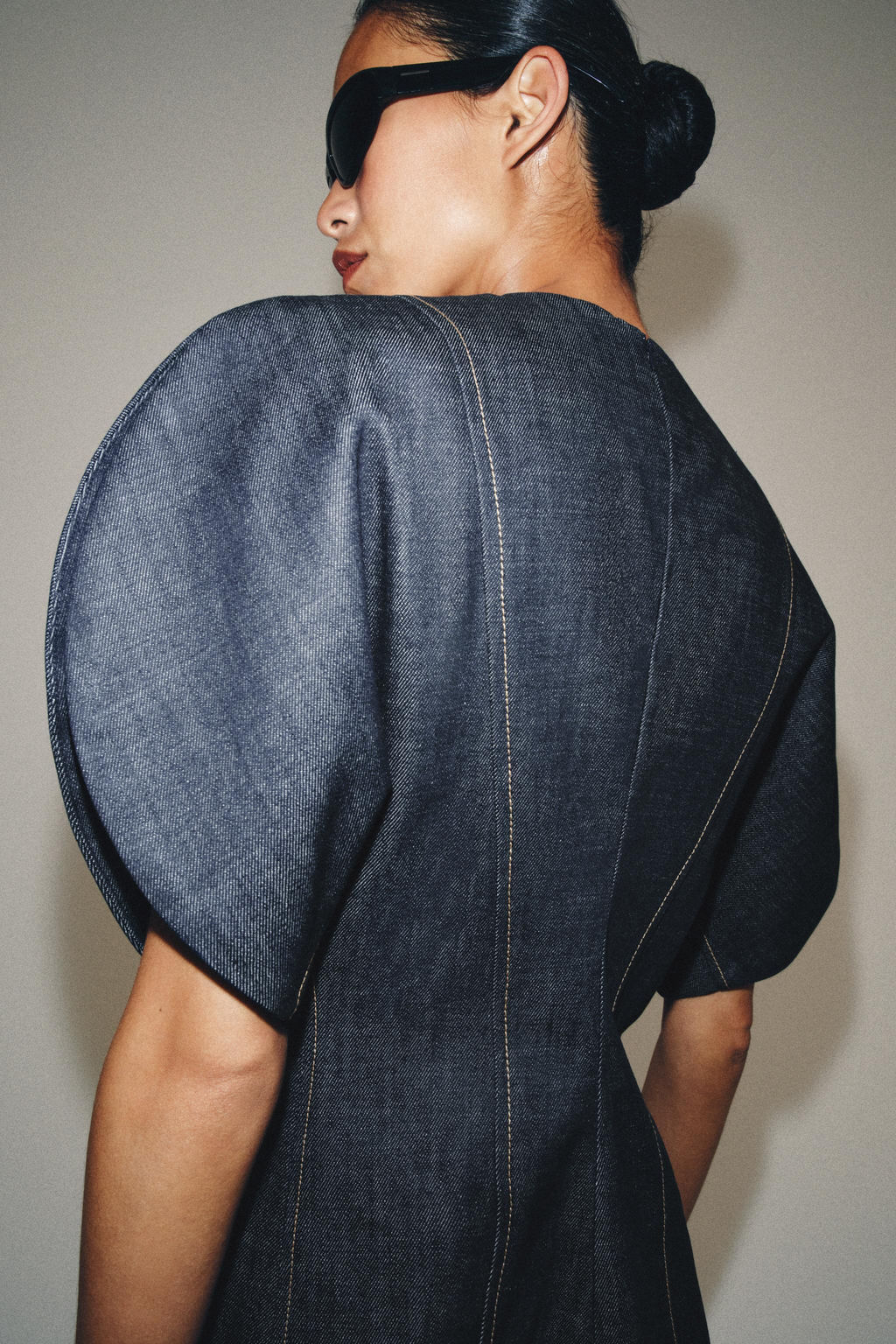 VESTIDO DENIM ZW COLLECTION / Azul - Zara фото 3