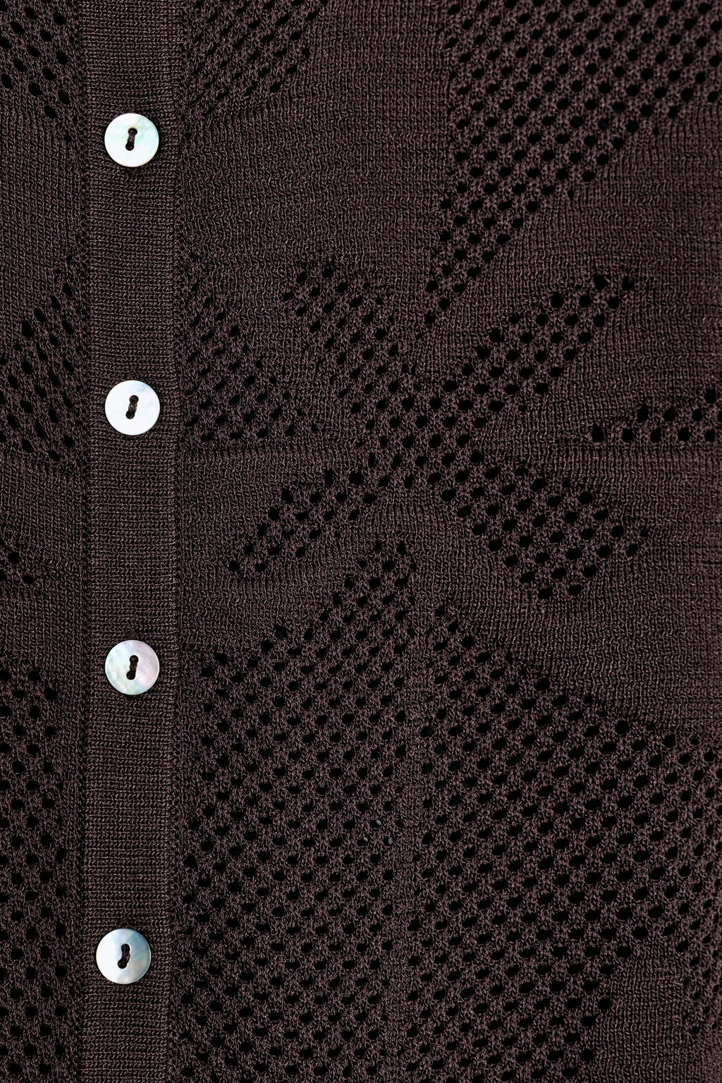 CHAQUETA PUNTO JACQUARD / Marr?n - Zara фото 11