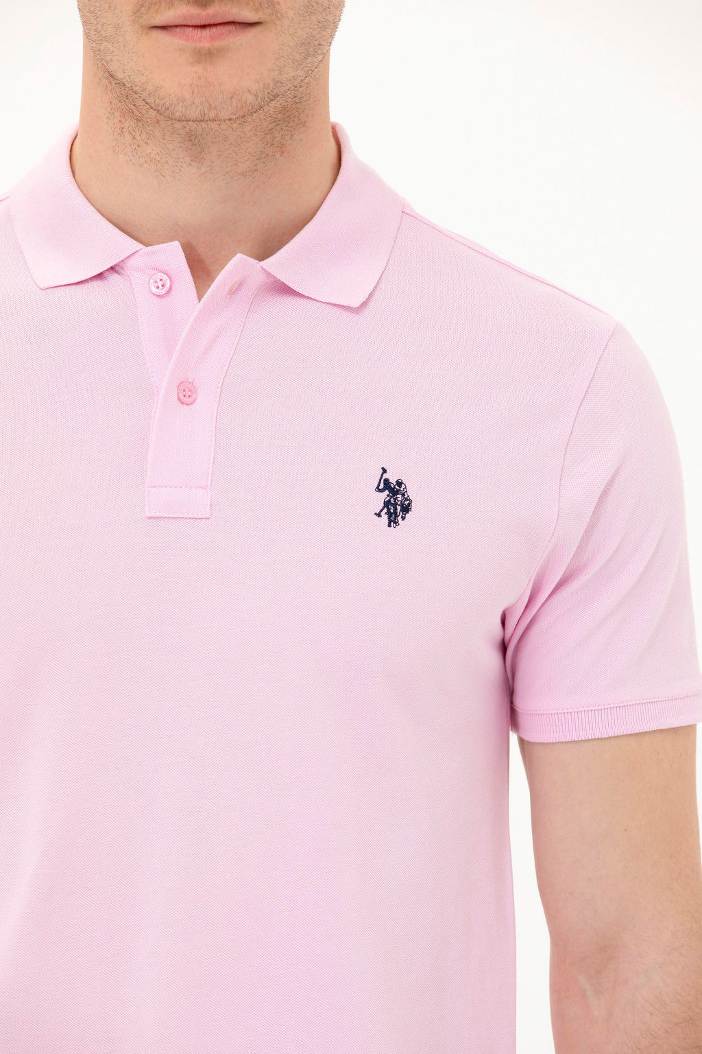 Мужская базовая футболка с воротником поло Magnolia - U.s. polo assn фото 7