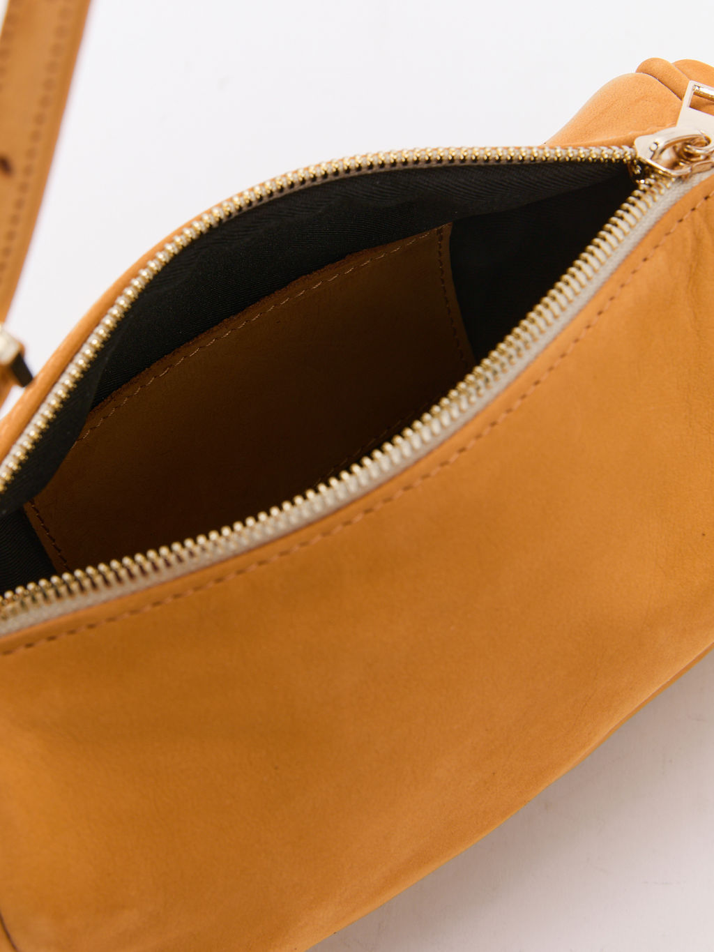 Женская сумка с ручкой MAISON DAVID MARY MINI Артикул 4489245, горчичный  фото 5