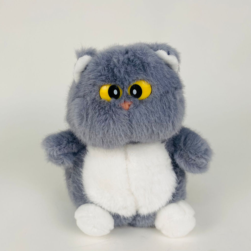 Мягкая игрушка Котик пухлый 22 см - Storyland фото 6