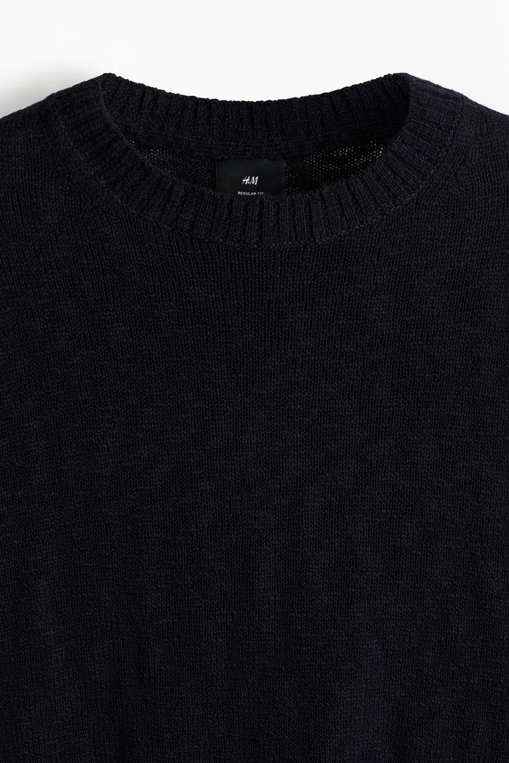 Jersey con bordes enrollados Regular Fit - H&m фото 2