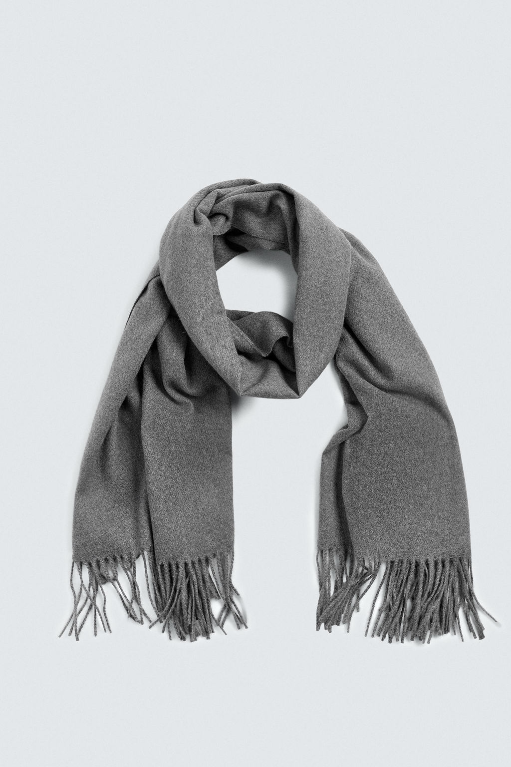 BUFANDA FLECOS / Gris - Zara фото 3