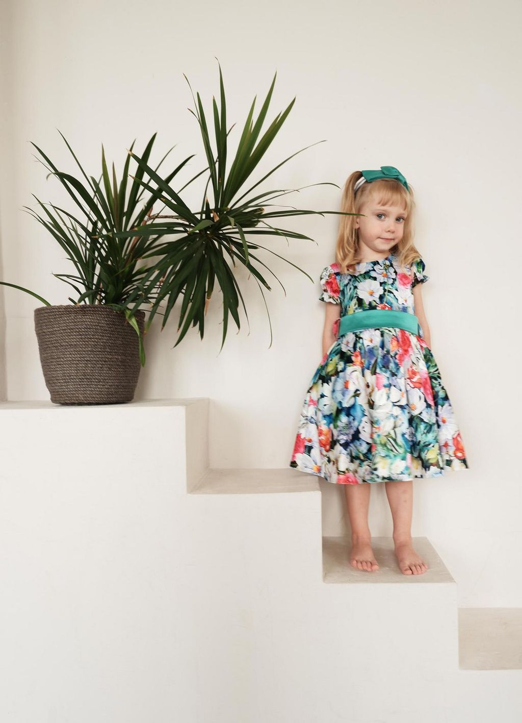 платье для девочки Энни А22-2 полянка - Etoelf фото 2