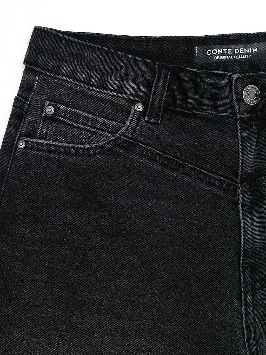 CONTE CON-801 Джинсы женские washed black - Conte elegant фото 11