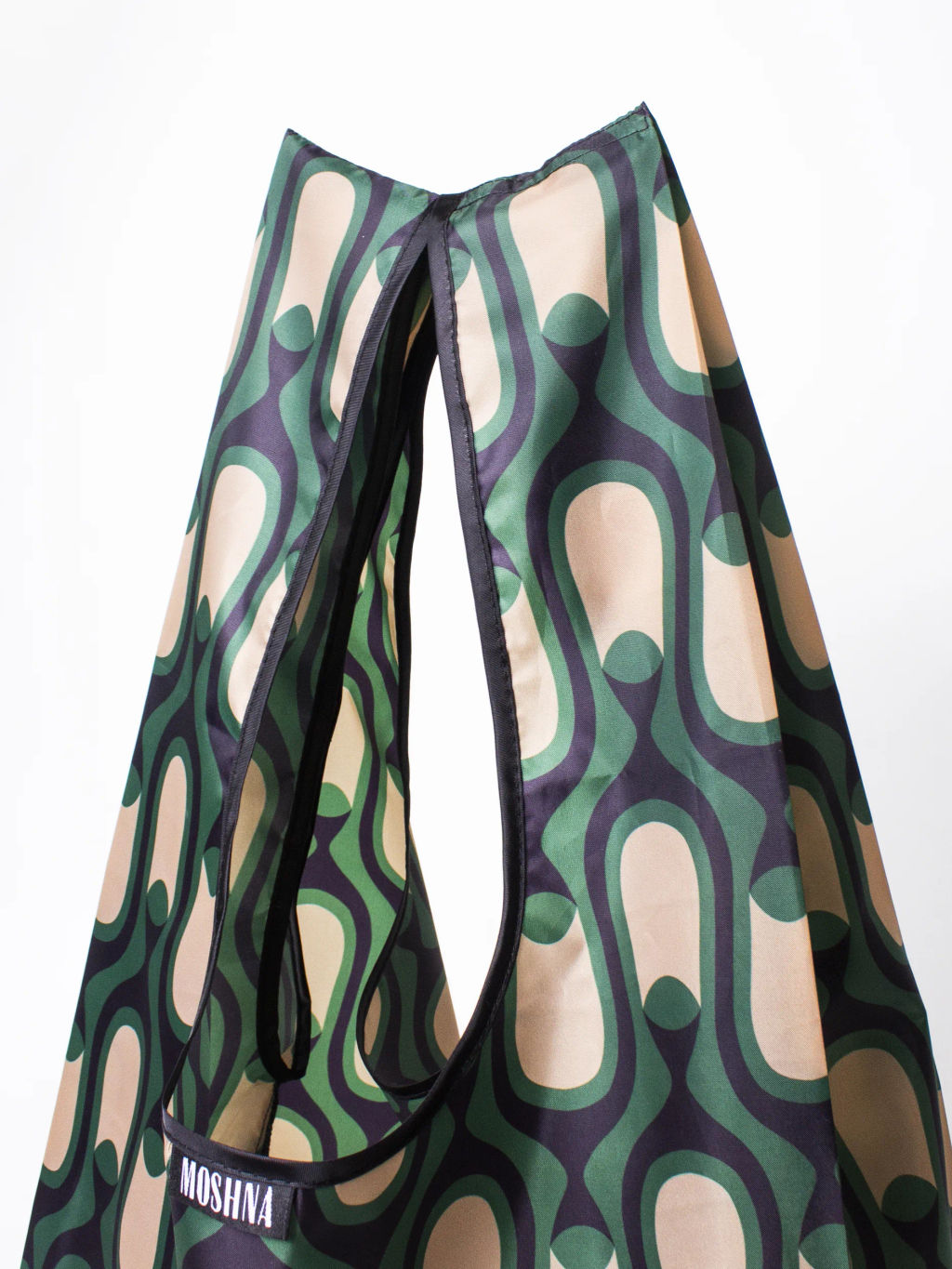 Мод.3, Сумка-майка Принт (SM3pr). Итальяно зеленый НОВИНКА!!! - Moshna фото 4