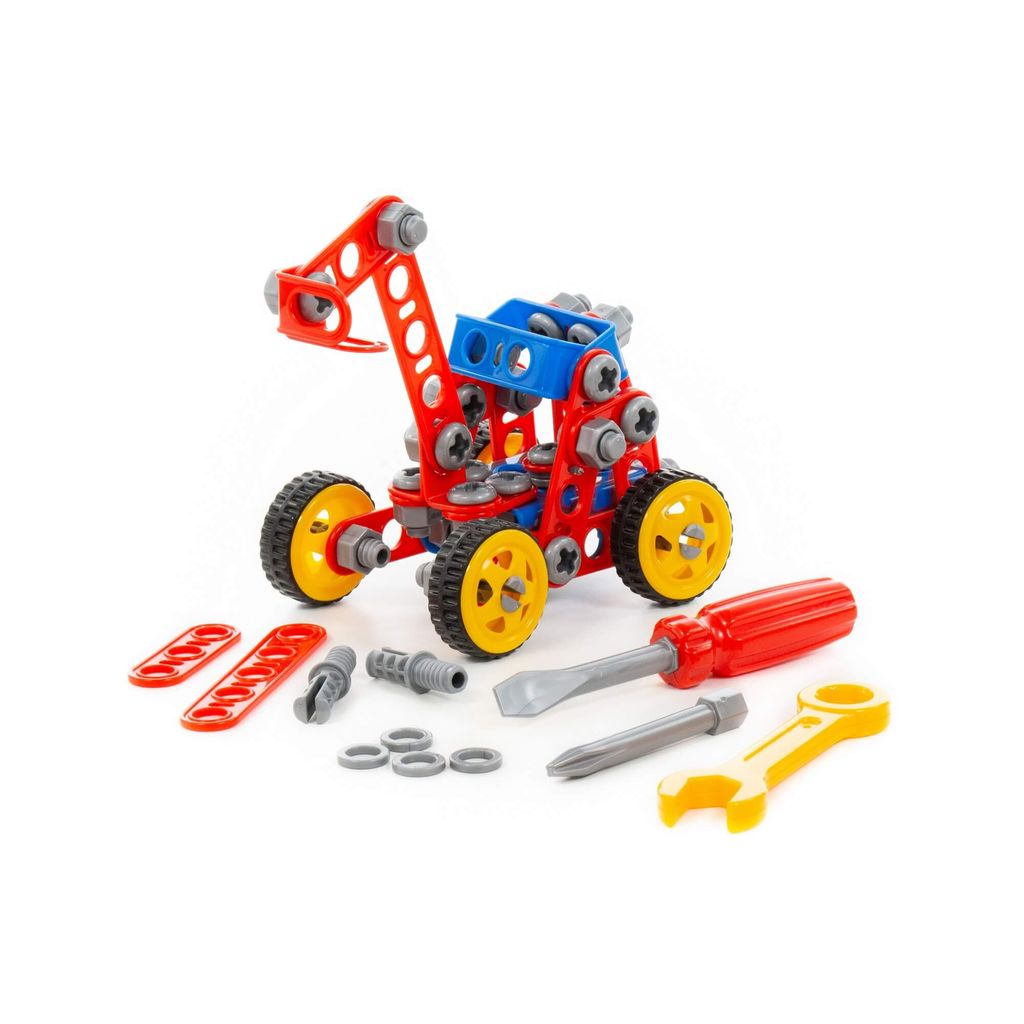 Конструктор Изобретатель (97 элементов) (в коробке) - Полесье фото 2