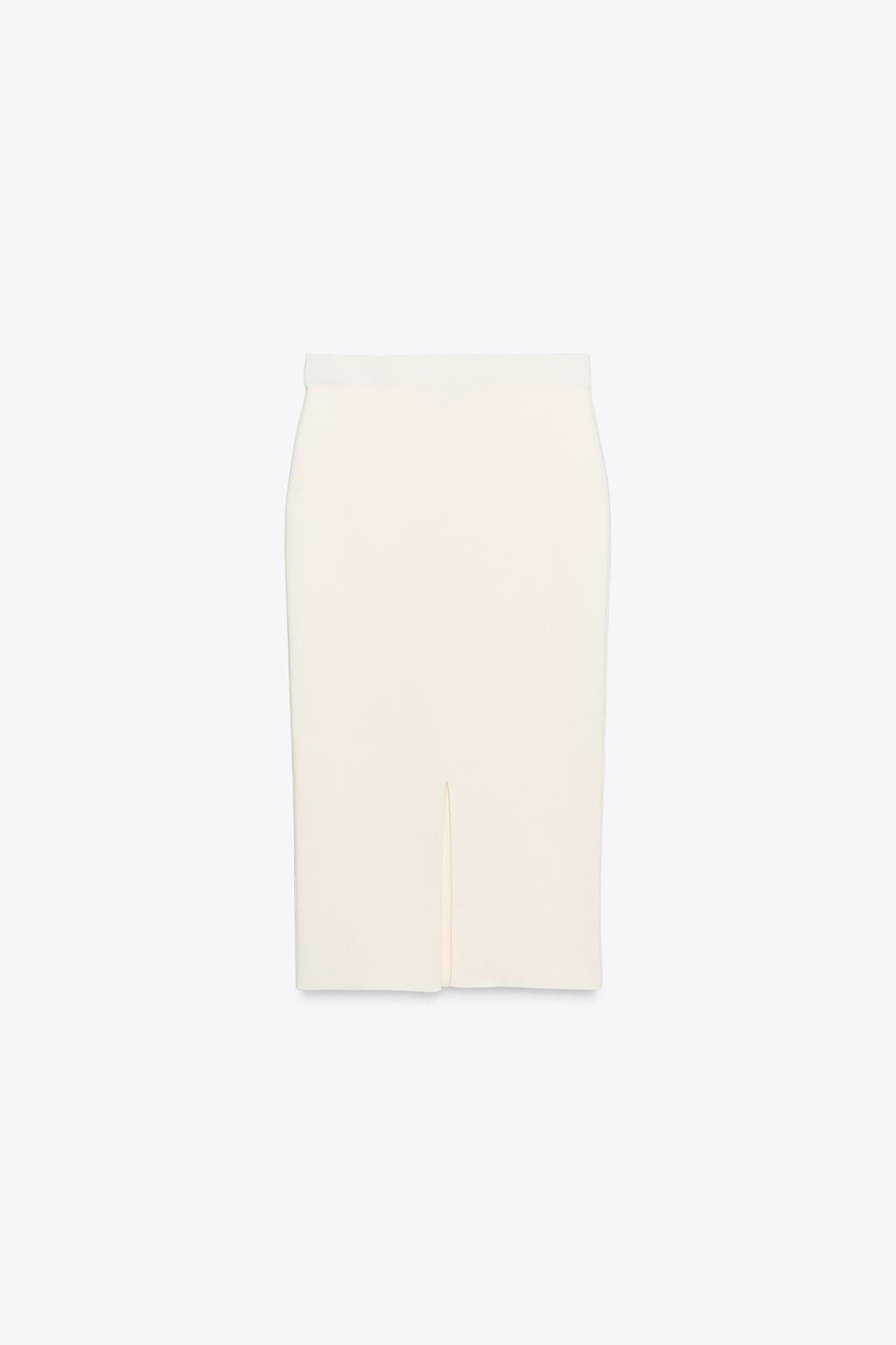 KNIT MIDI SKIRT - Zara фото 8