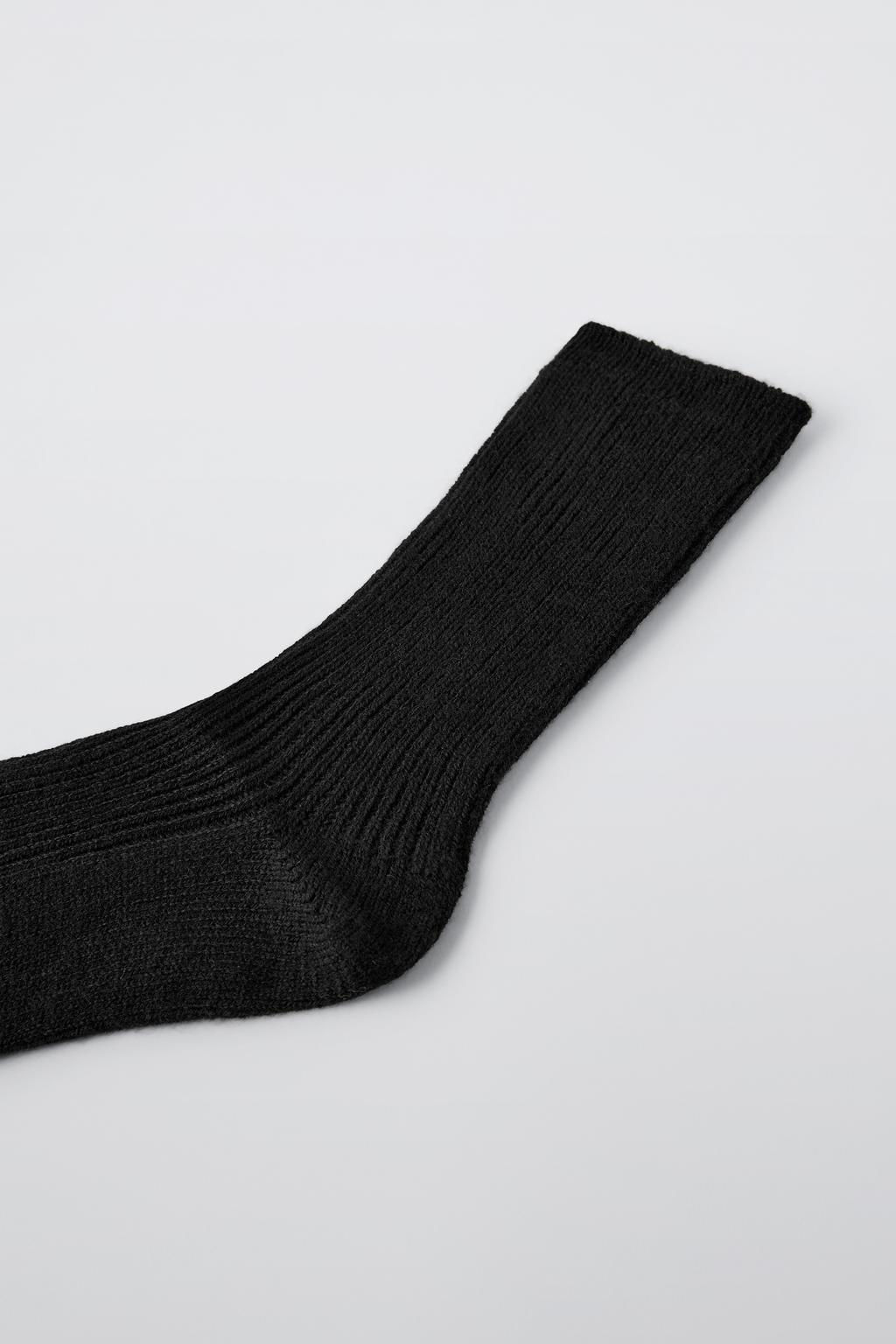 WOOL AND CASHMERE BLEND SOCKS - Zara фото 8
