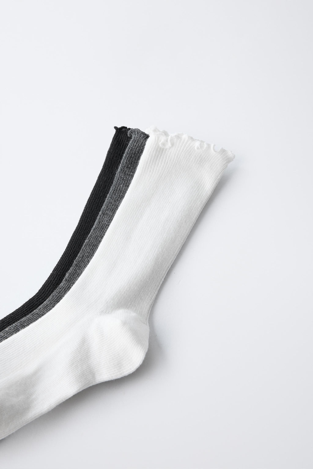 3-PACK OF TOWELLING LONG SOCKS - Zara фото 2
