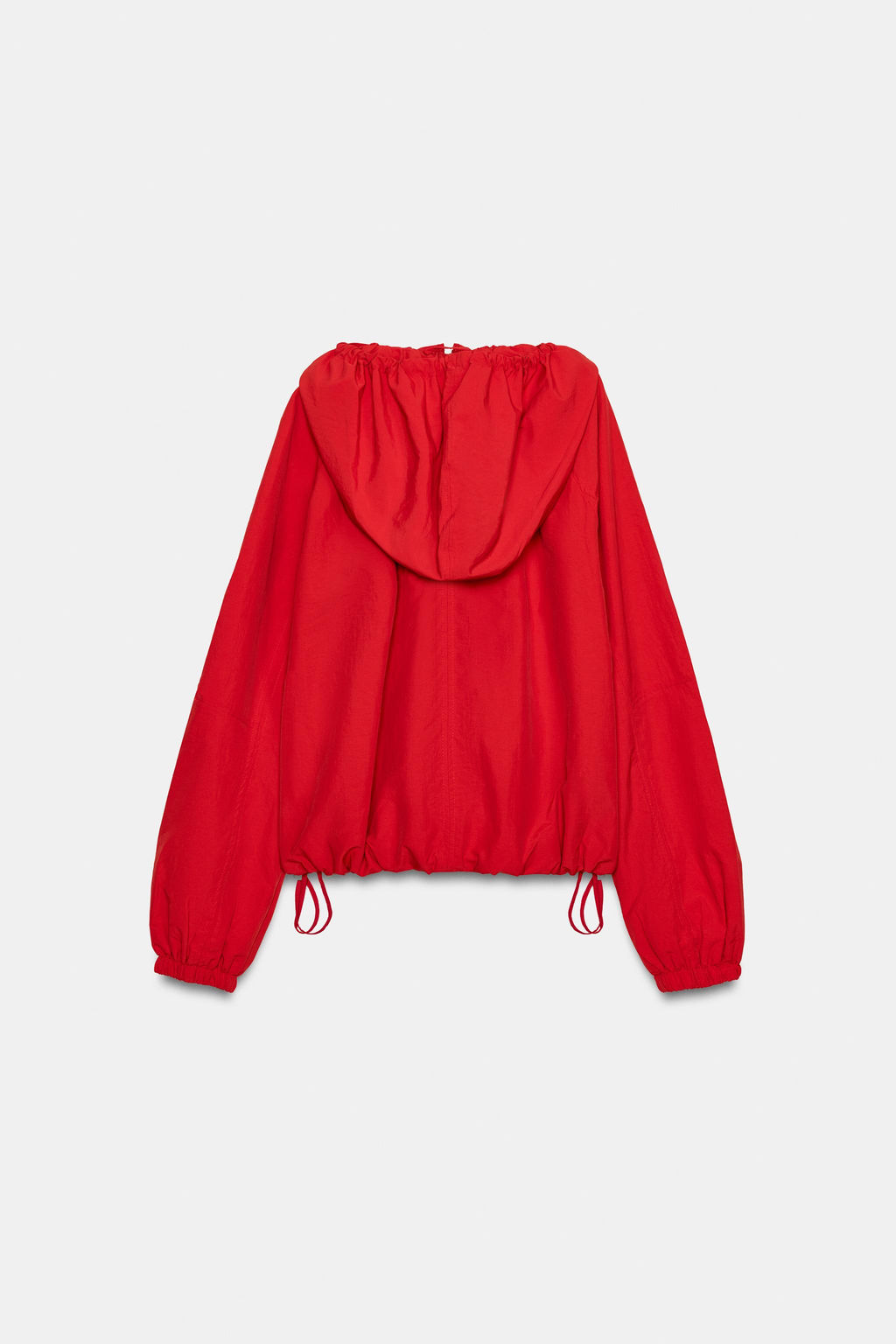 NYLON JACKET WITH TIES - Zara фото 17