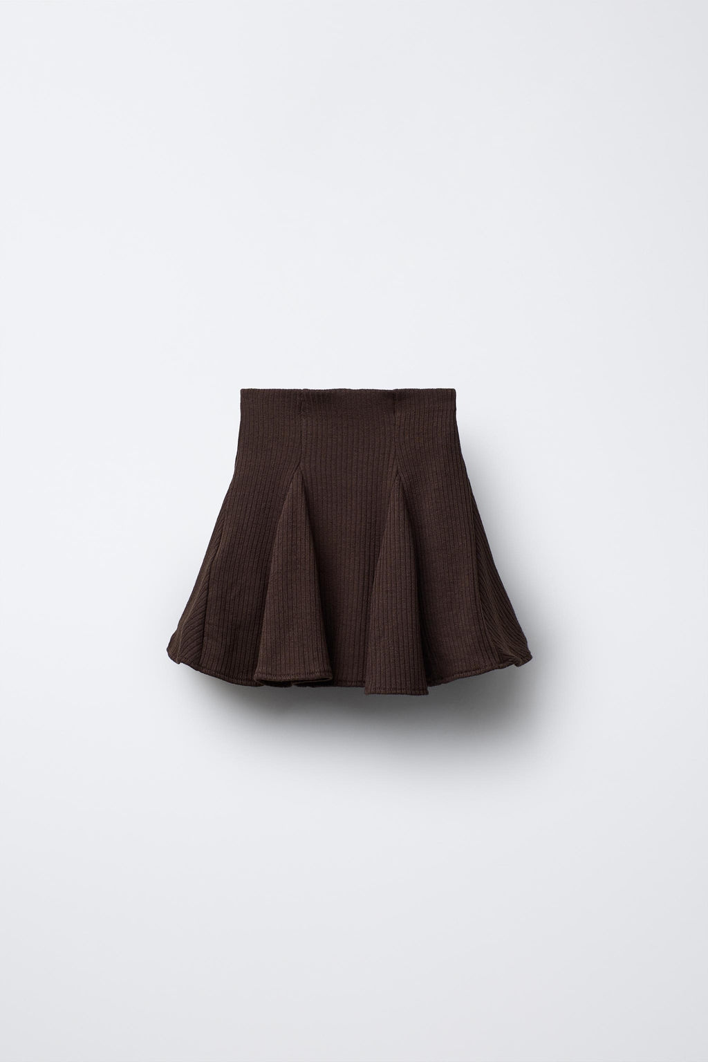 RUFFLED RIBBED BERMUDA SKORT - Zara фото 2