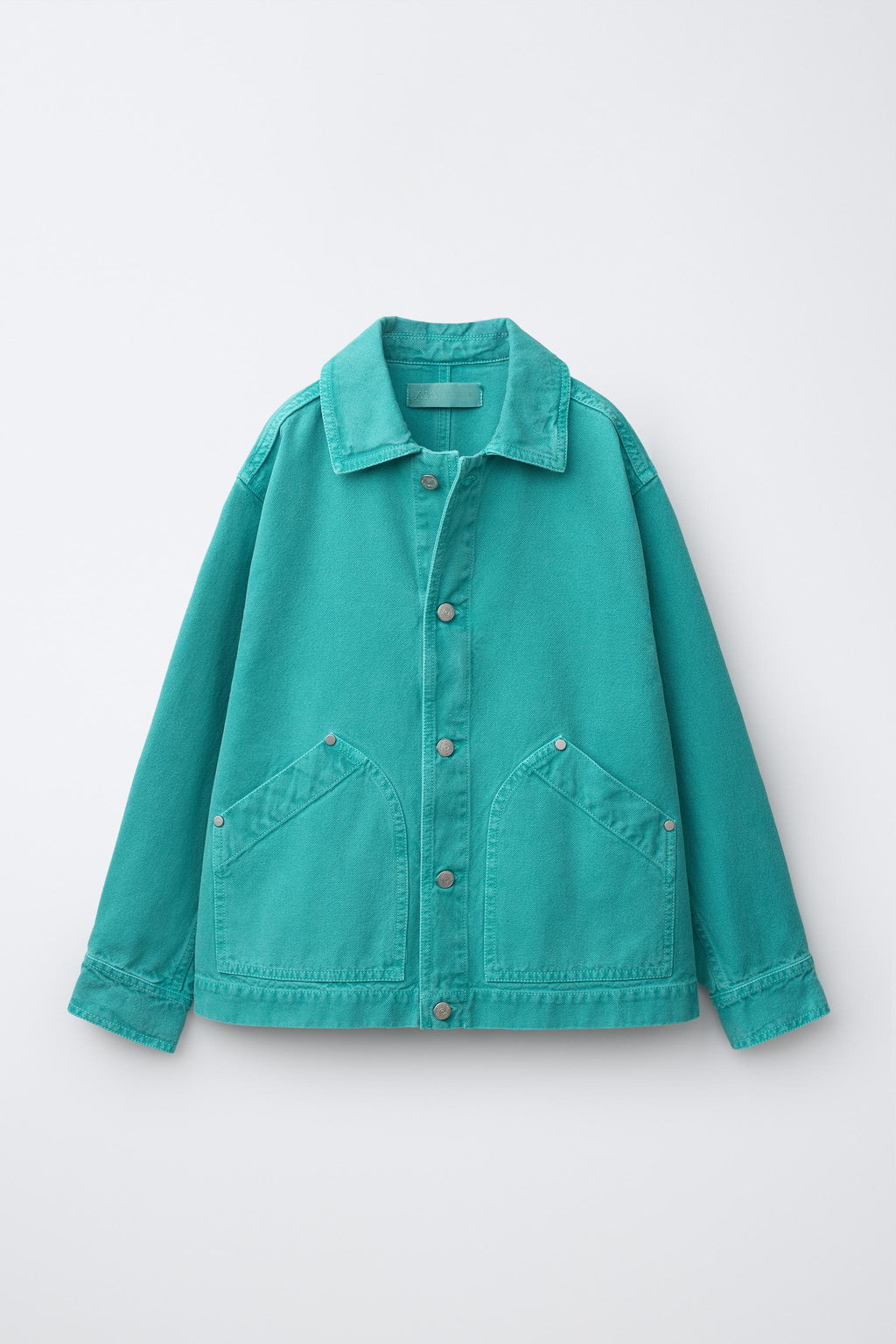 SOBRECAMISA DENIM / Turquesa