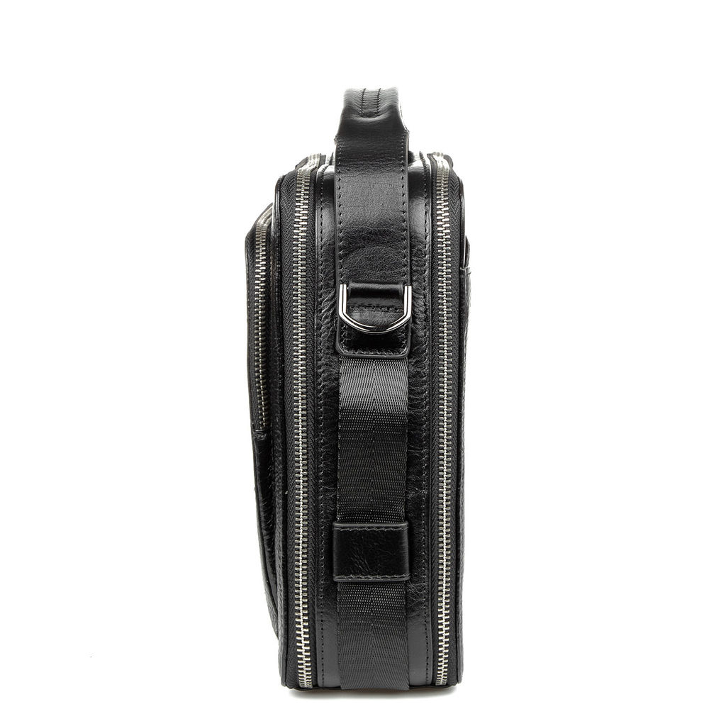 Мужская кожаная сумка - Barcelo biagi фото 4