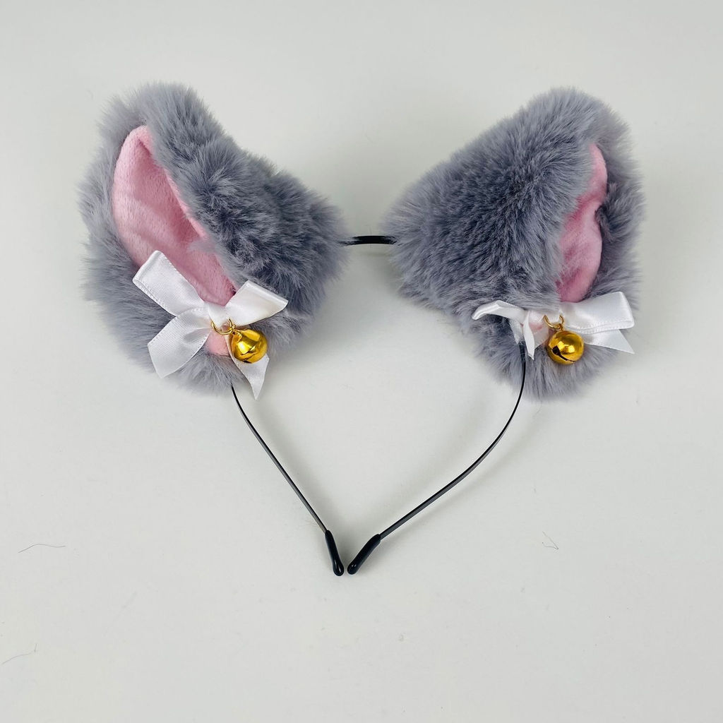 Ободок для волос с ушками и колокольчиками в ассортименте - Storyland фото 2