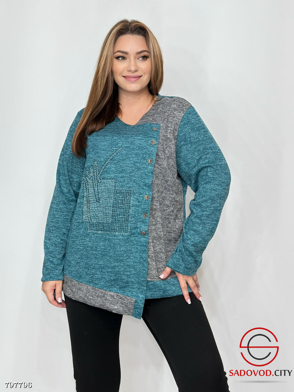 кофта женская трикотажная - Bruno фото 5