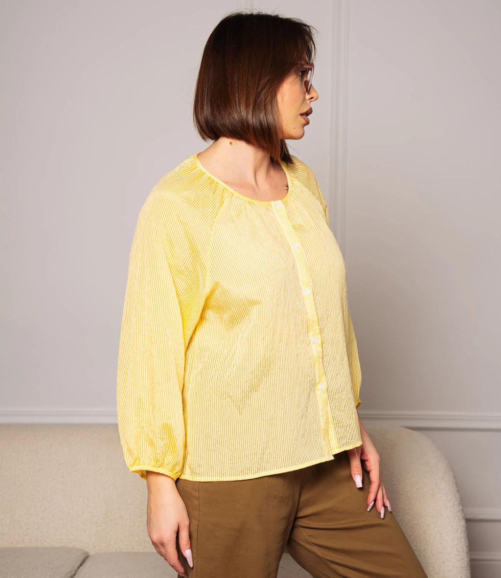 Блуза #КТ73 (2), жёлтый - Dommod фото 2