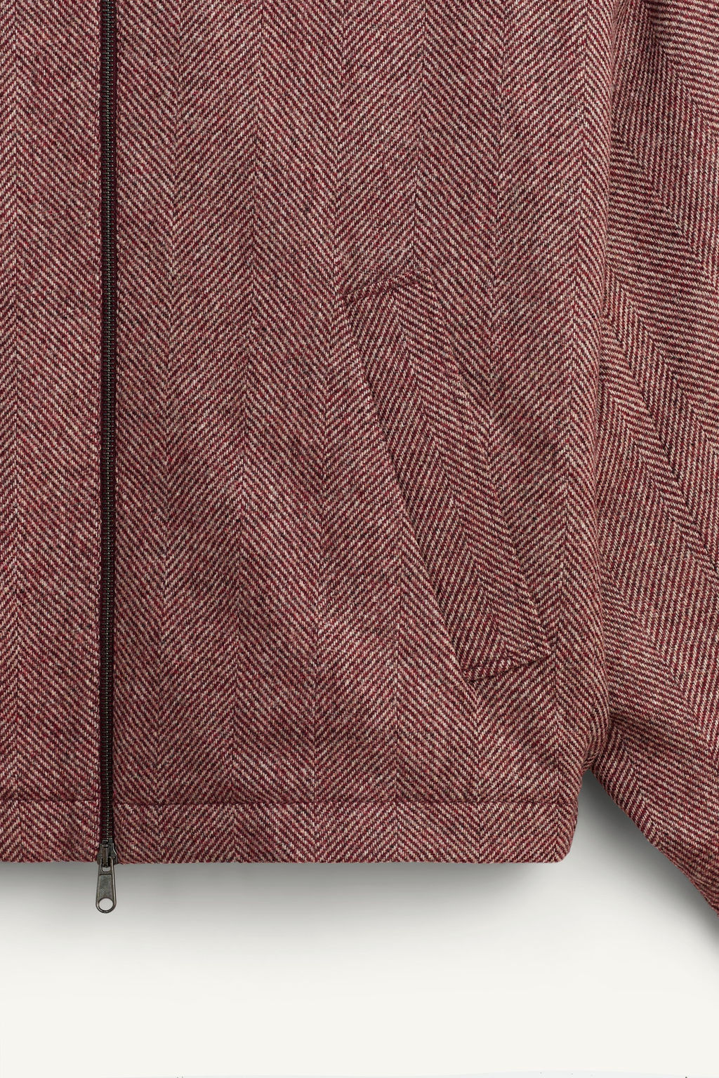 LIMITED EDITION WOOL HERRINGBONE JACKET - Zara фото 8