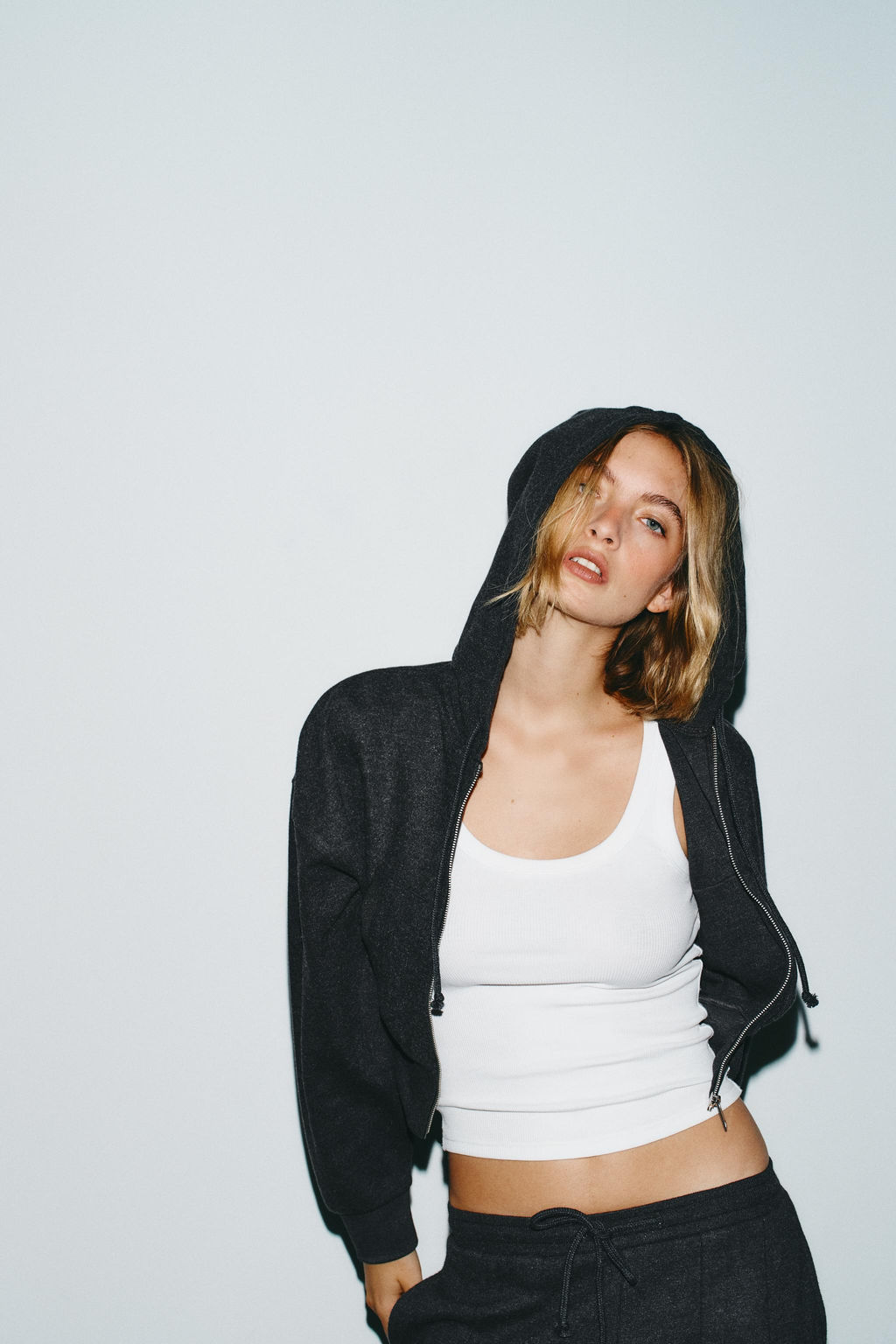 CROPPED HOODIE - Zara фото 2