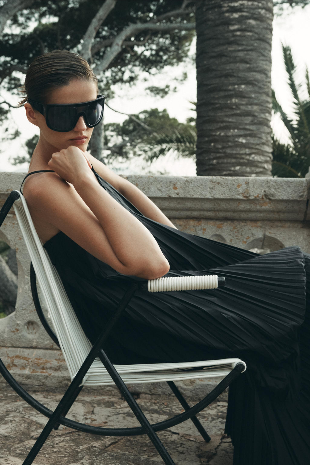 ZW COLLECTION PLEATED MIDI DRESS - Zara фото 11