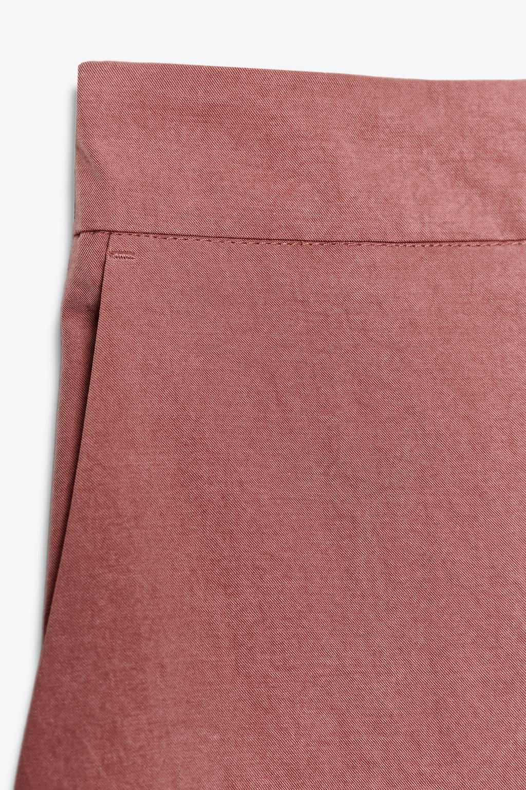 STRAIGHT-LEG TROUSERS WITH ELASTICATED WAIST - Zara фото 8
