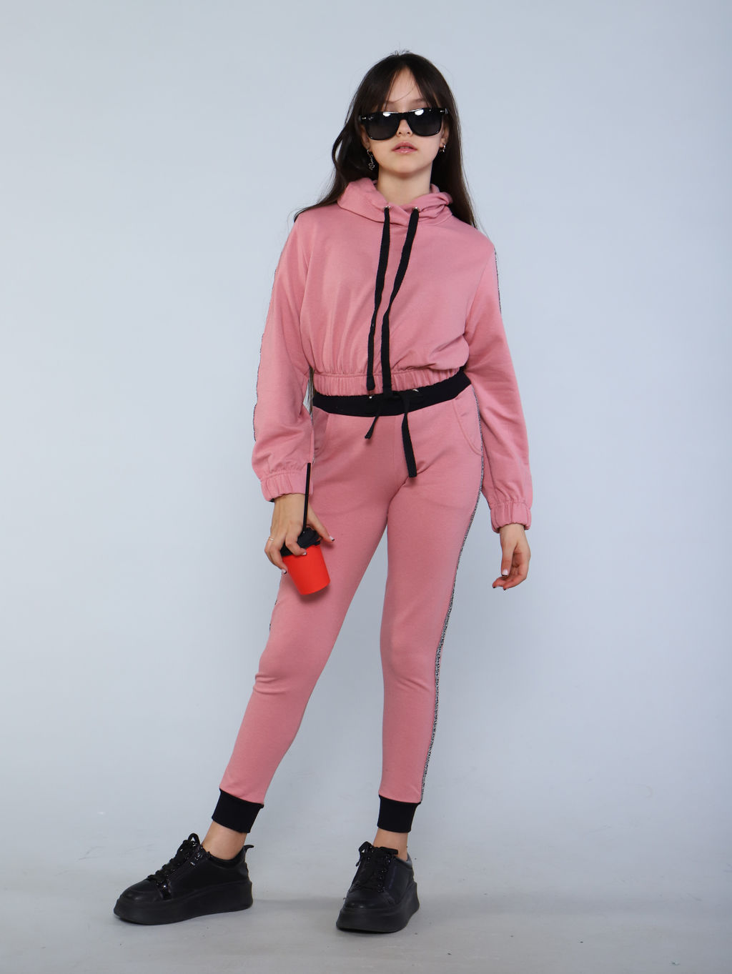 Толстовка "Мила" розовый