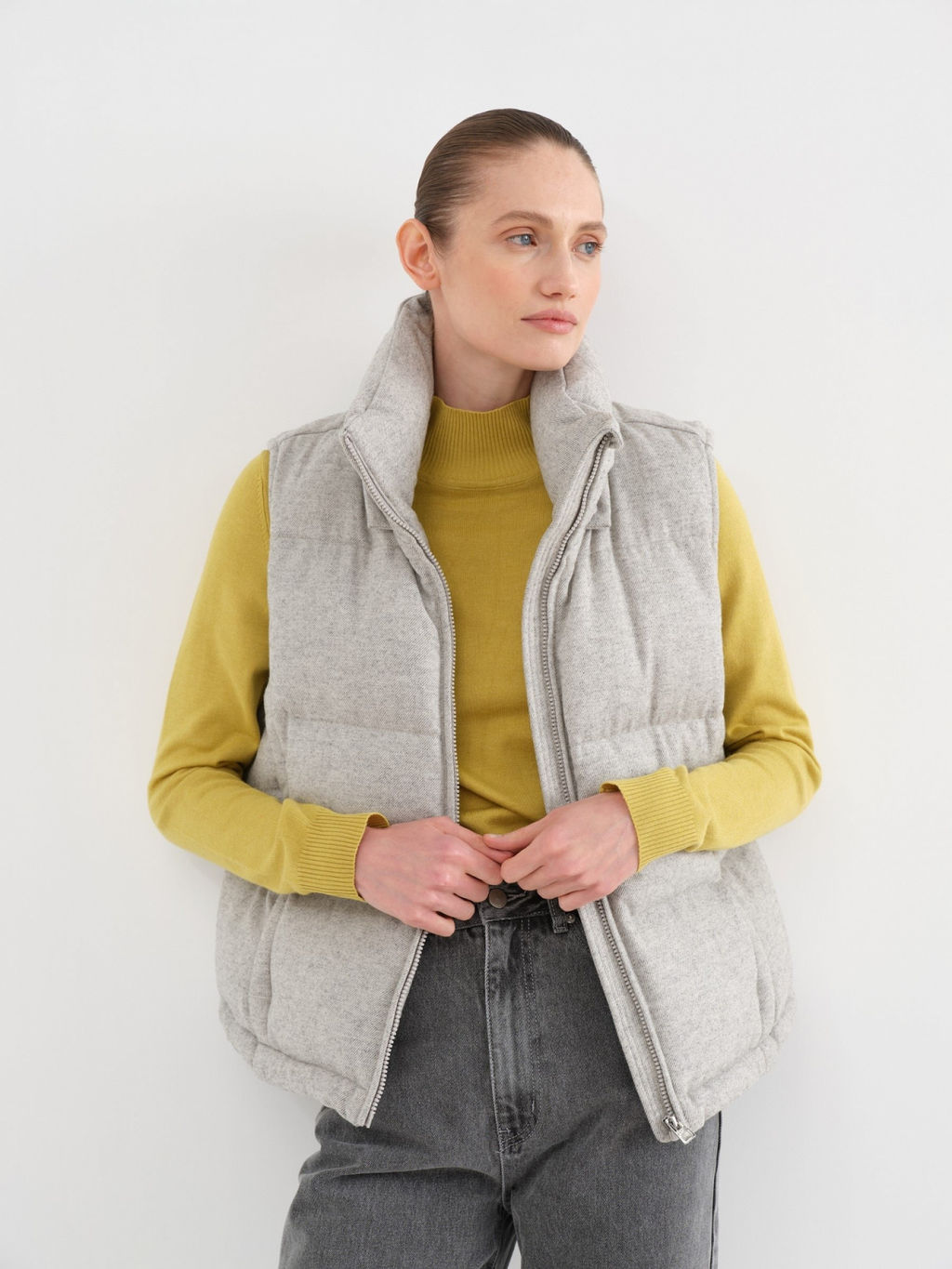 Conso/WDM 230567 - silver Пуховый жилет  фото 6