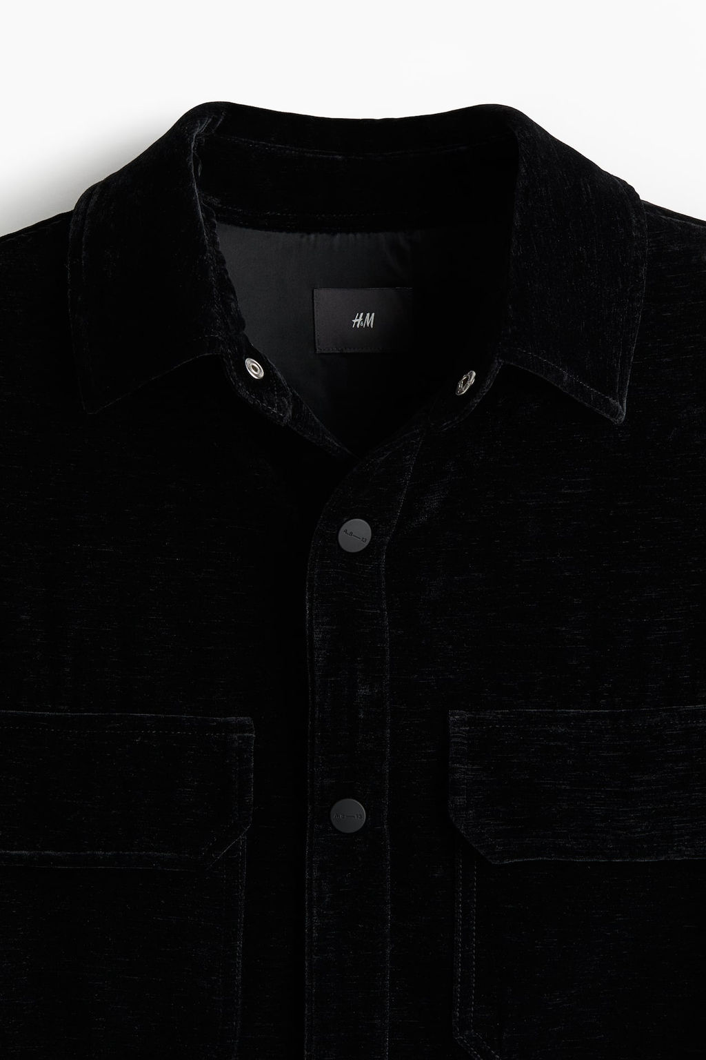 Sobrecamisa de terciopelo Regular Fit - H&m фото 7