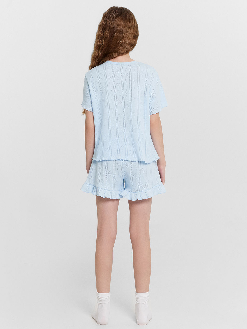 Комплект домашний для девочек голубой - Mark formelle фото 4