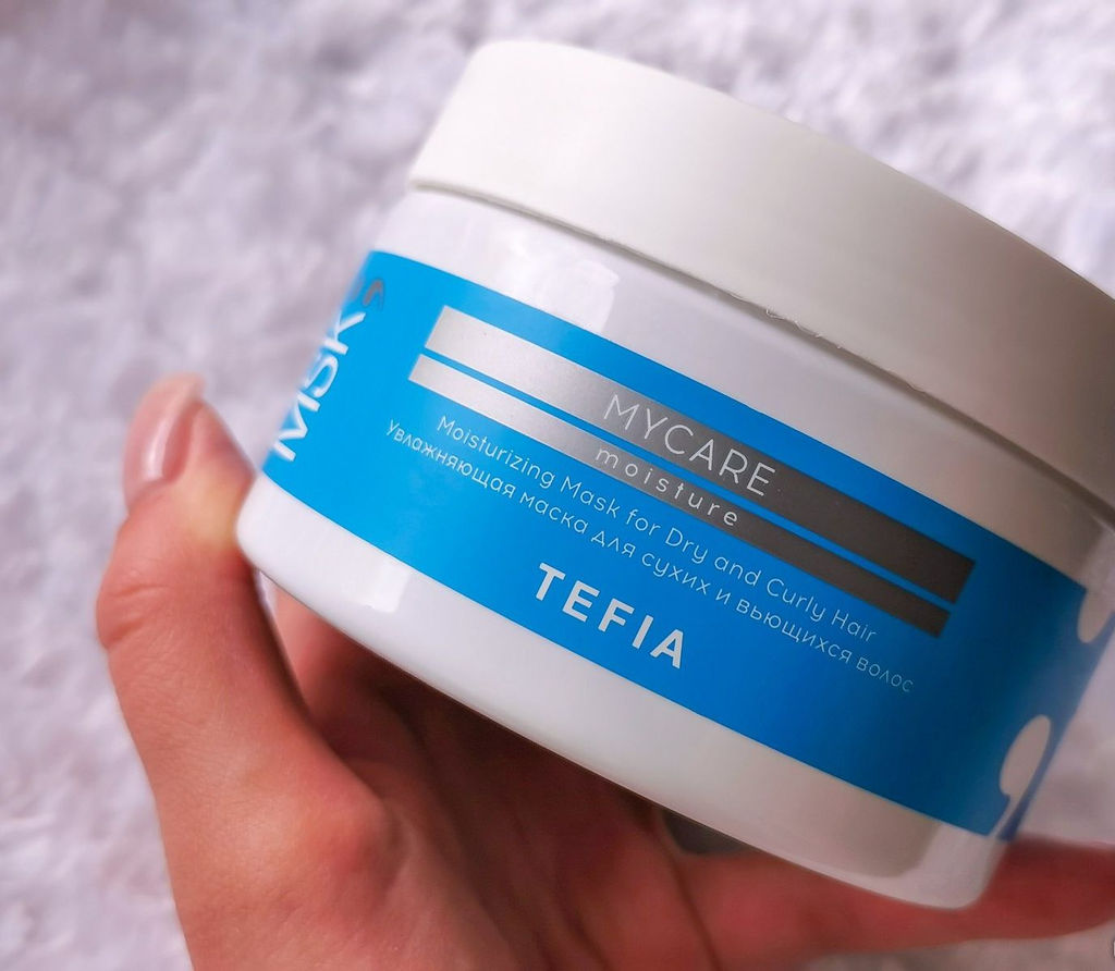 Увлажняющая маска для сухих/вьющихся волос MOISTURE, 250 мл Mycare TEFIA  фото 2