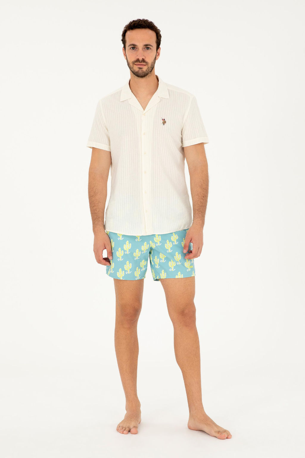 Мужские мятные шорты для плавания Неожиданная скидка в корзине