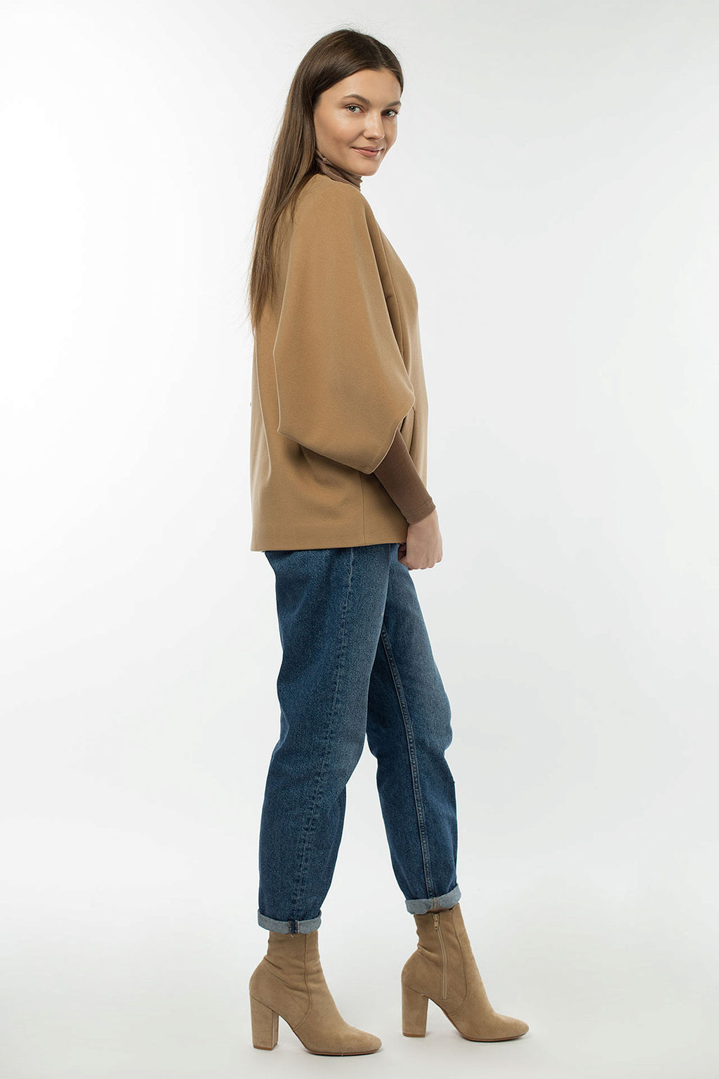 01-09109 Пальто женское демисезонное - El podio фото 3