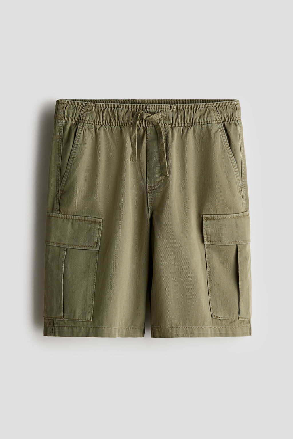 Bermudas de sarga estilo cargo - H&m фото 5
