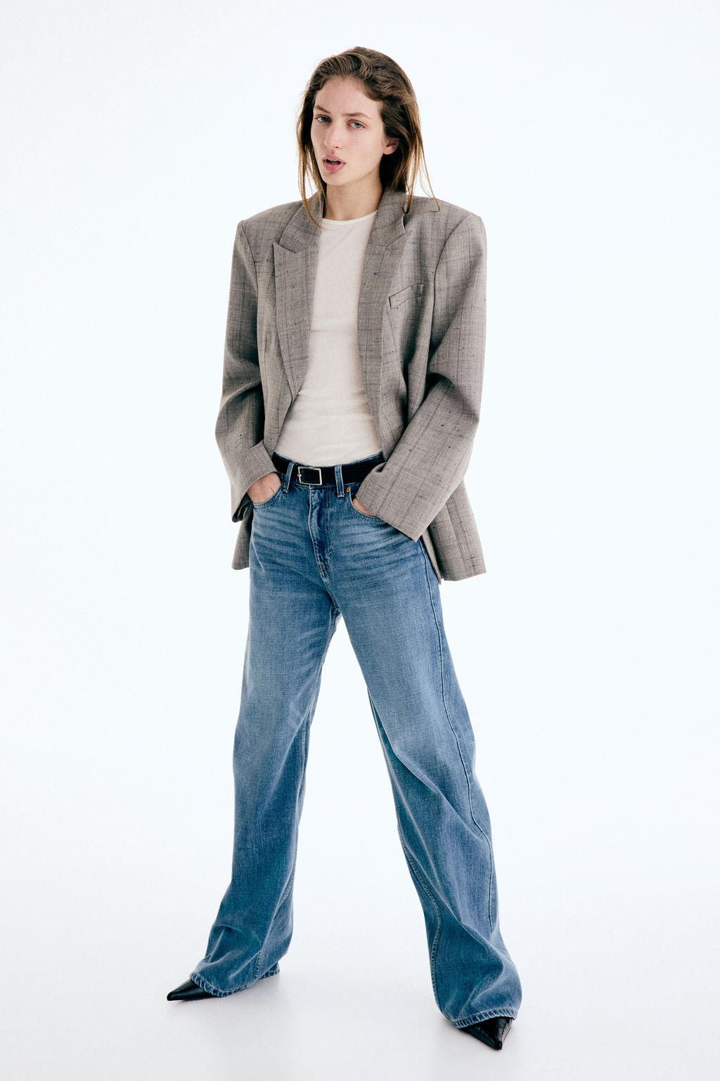 Wide High Jeans - H&m фото 7