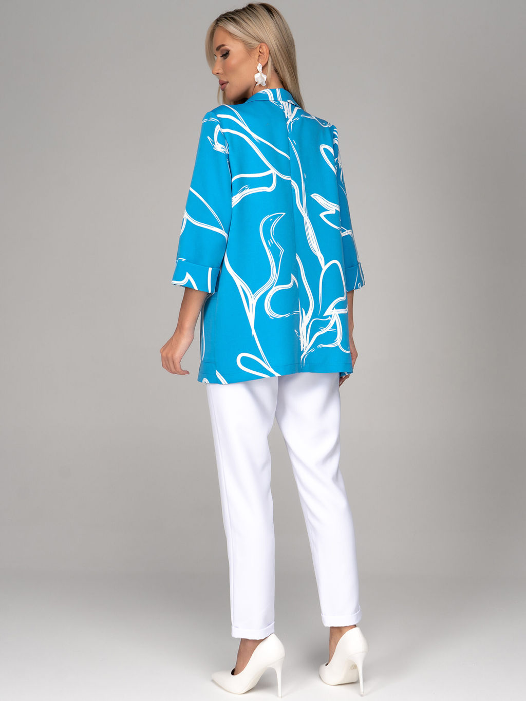 Пиджак Шерри (голубой) - Эльза фото 19