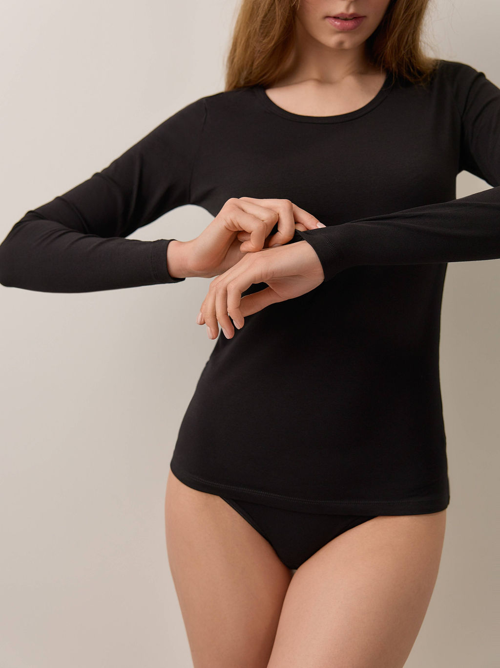 CONTE Фуфайка женская LF 2023 (бандероль) black - Conte elegant фото 3