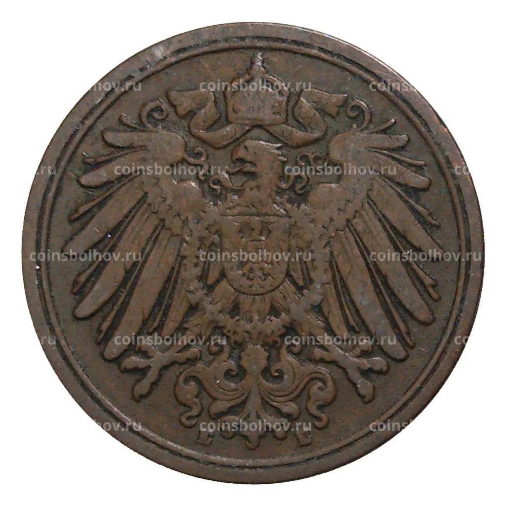 1 пфенниг 1905 года Е Германия