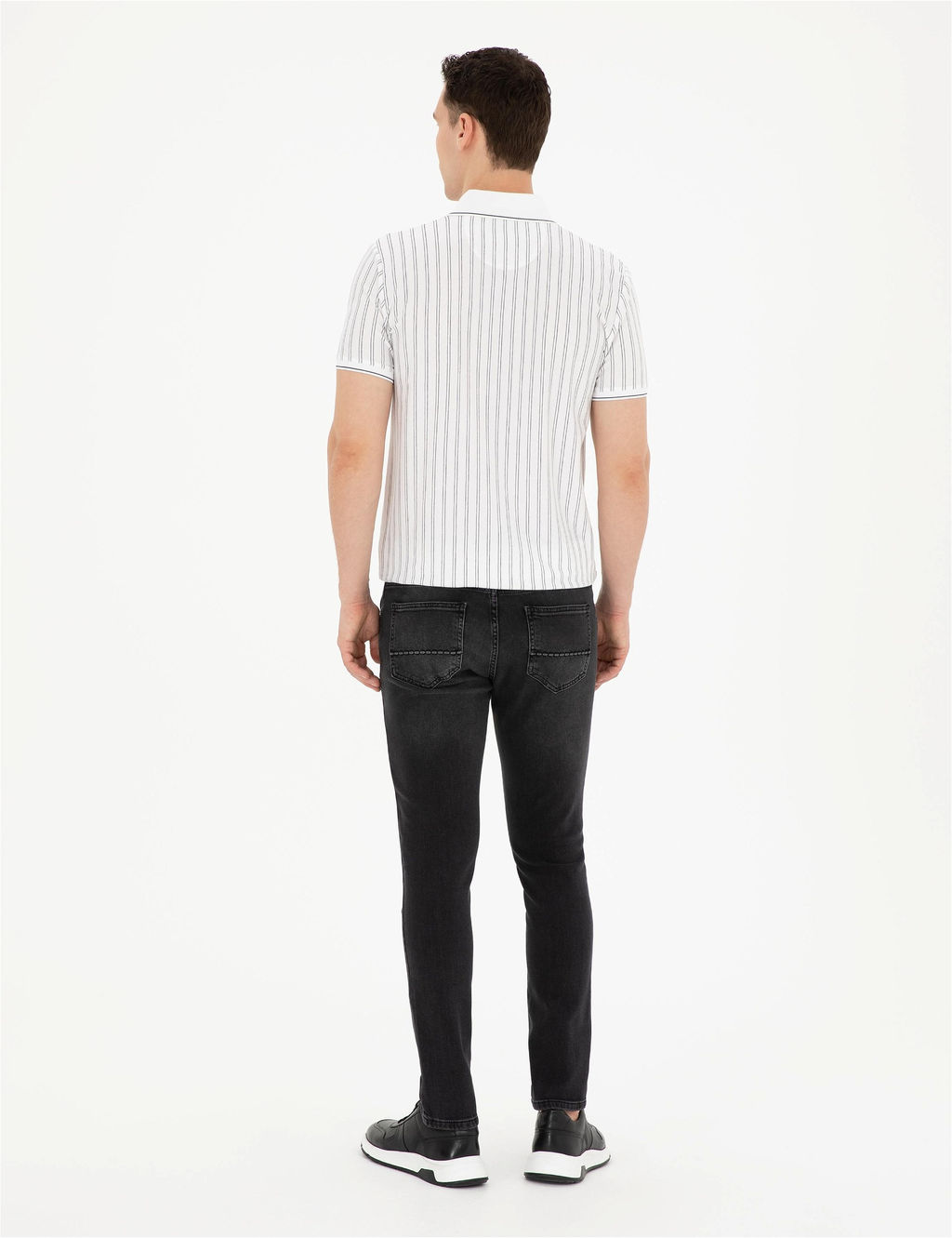 Antrasit Slim Fit Jean Pantolon - Pierre cardin фото 4