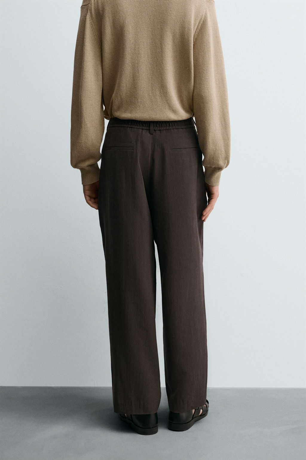 FLOWING PLEATED TROUSERS - Zara фото 3