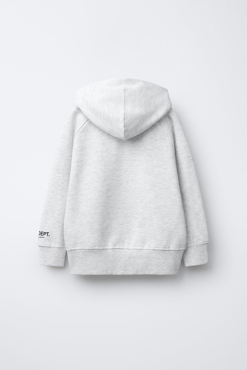 SUDADERA FELPA CREMALLERA / Gris vigor? - Zara фото 2